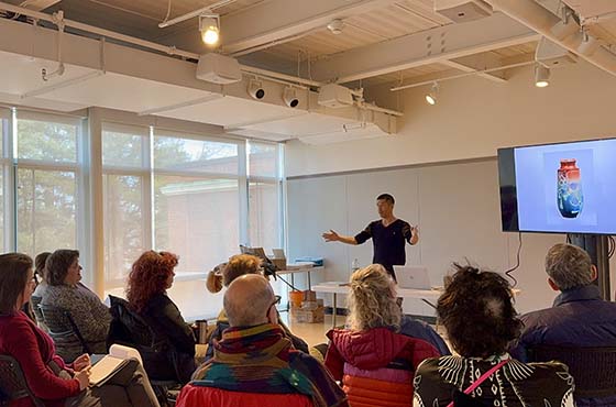 Lecture and Workshop at Umbrella Arts Center